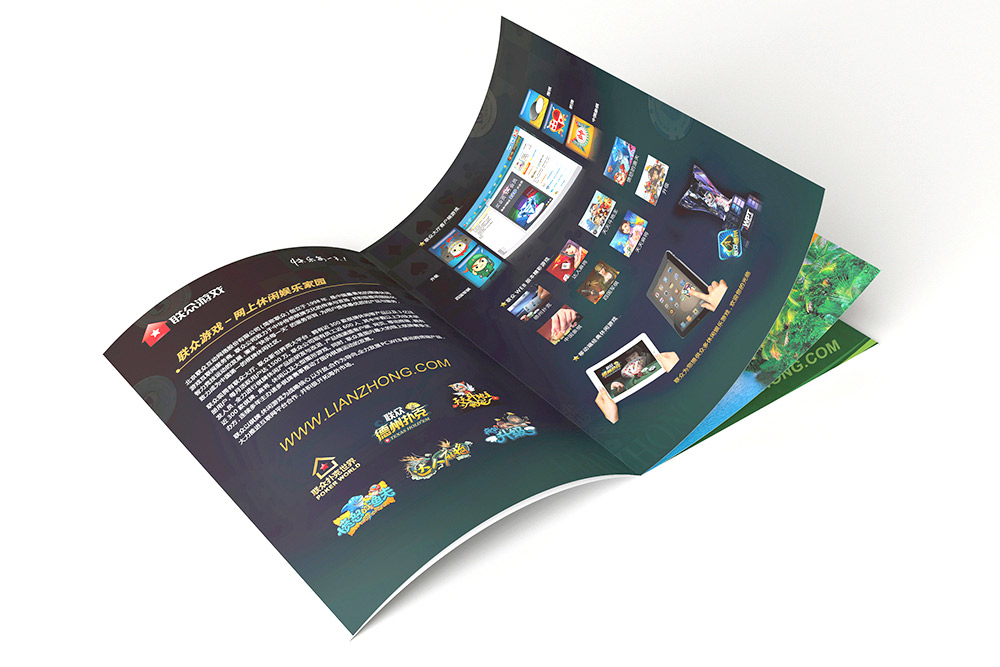 游戲公司畫(huà)冊(cè)設(shè)計(jì)