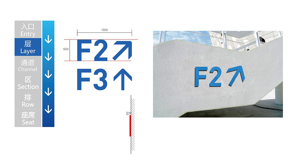 場館標識設計,標識設計,體育館導視系統設計,標識牌設計,北京標識設計