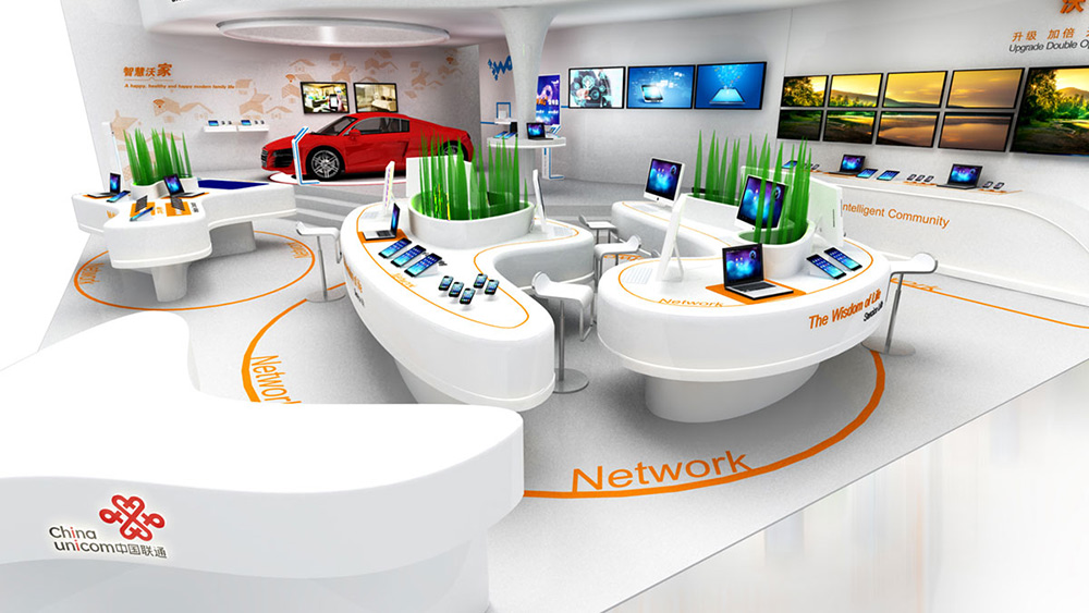 中國聯眾展廳設計